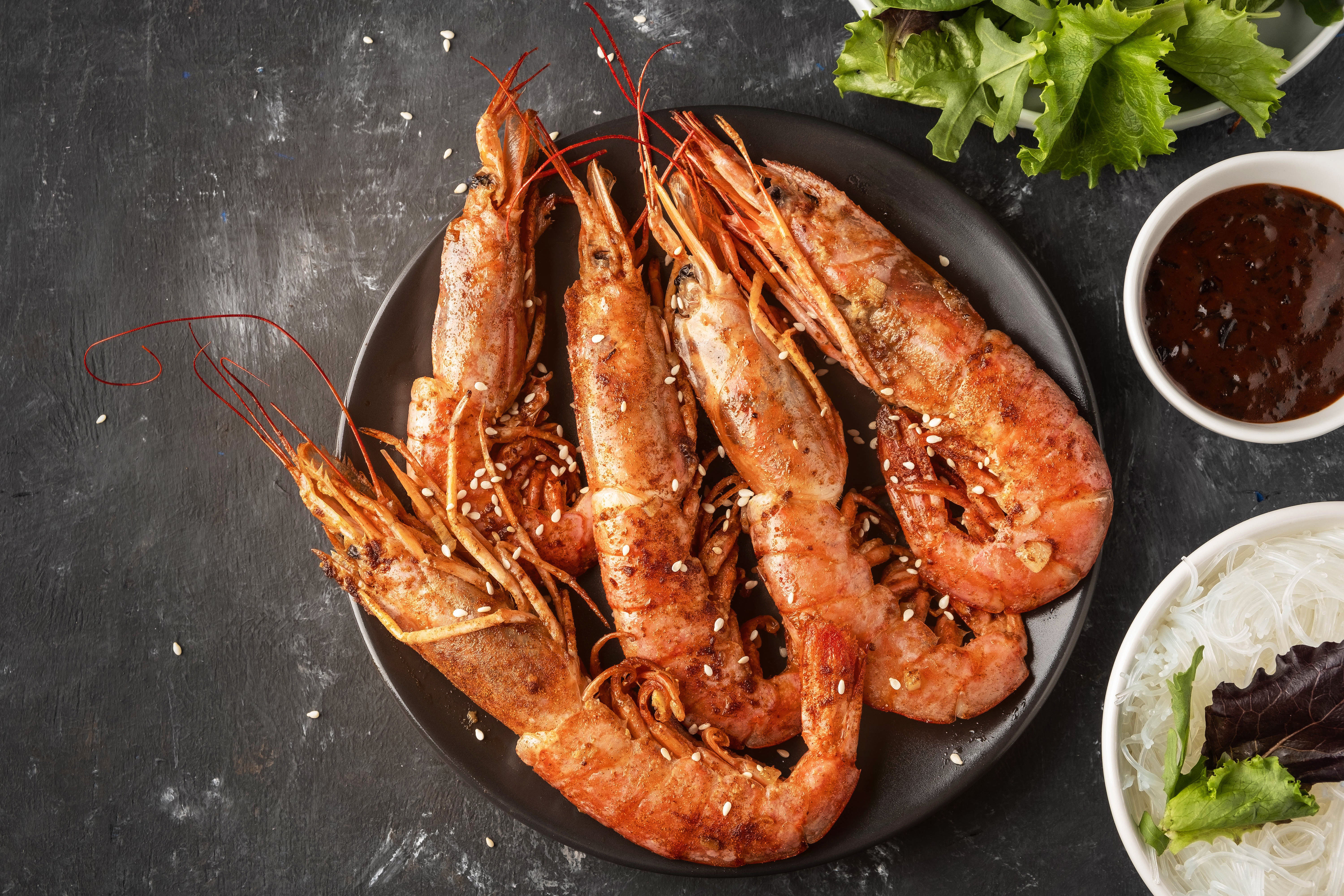 Jumbo Grill Prawns  2 kg